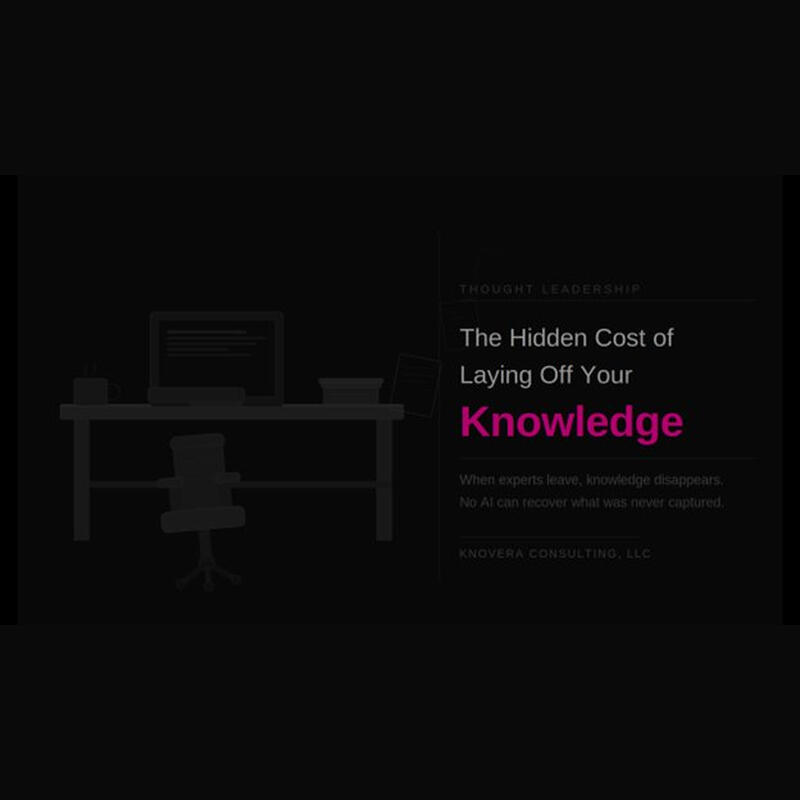 The Hidden Cost of Laying Off Your Knowledge
