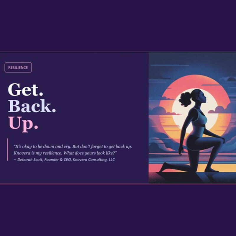 Get. Back. Up.